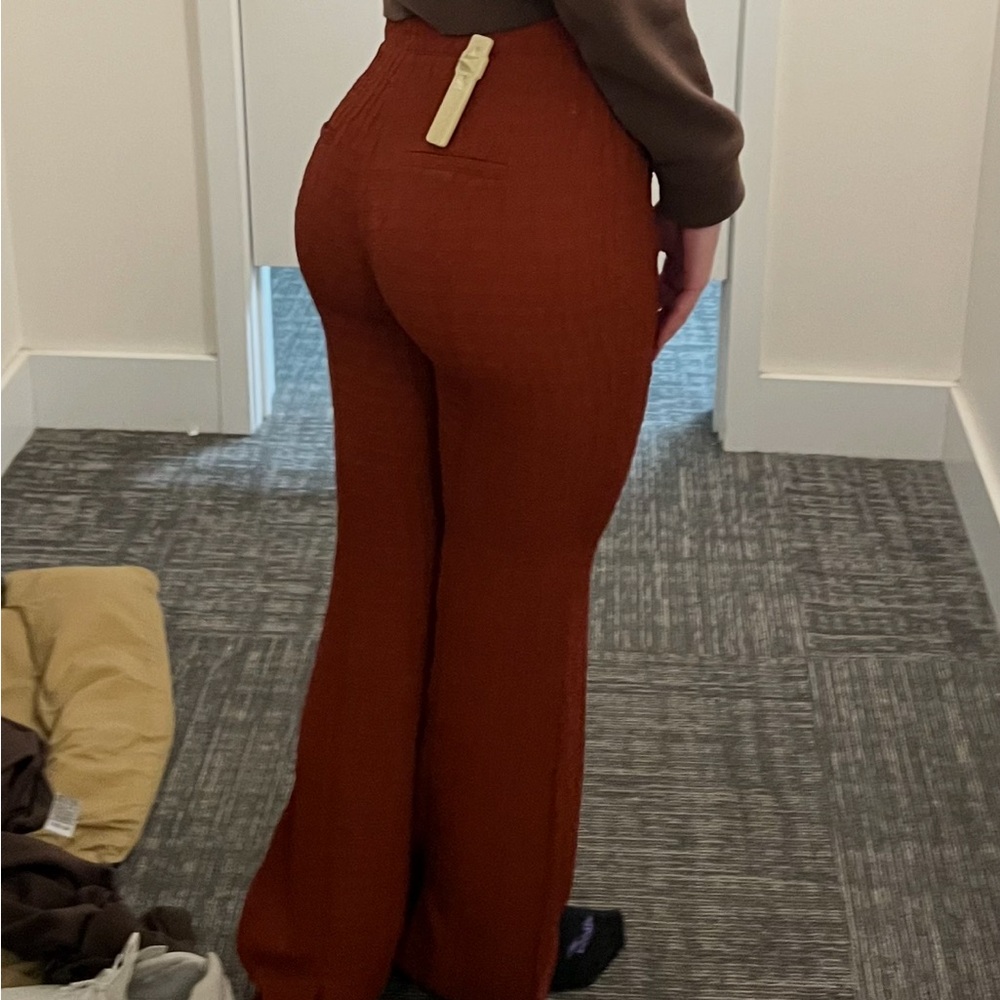 Textured Flare Pants - Picture 2 of 3